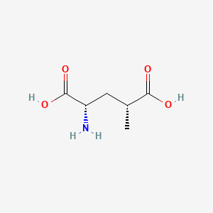 molecular formula C6H11NO4 B7796765 2S,4R-4-甲基谷氨酸 CAS No. 77842-39-8