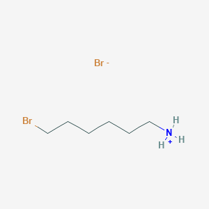 molecular formula C6H15Br2N B7796834 6-Bromohexylazanium;bromide 