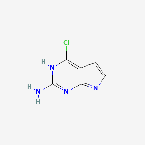 molecular formula C6H5ClN4 B7796879 CID 640873 
