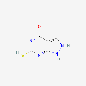 molecular formula C5H4N4OS B7796899 CID 90527 