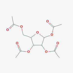 molecular formula C13H18O9 B7796957 1,2,3,5-Tetra-O-acetylpentofuranose 