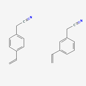 molecular formula C20H18N2 B7796984 Cyanomethylstyrene 