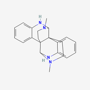 molecular formula C22H26N4 B7797027 (+)-木兰碱 