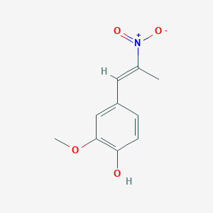 1-(4-Hydroxy-3-methoxyphenyl)-2-nitropropene