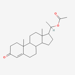 molecular formula C23H34O3 B7797220 醋酸 20-二氢孕酮 