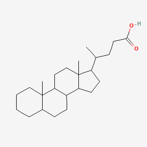 molecular formula C24H40O2 B7797231 胆-24-酸 