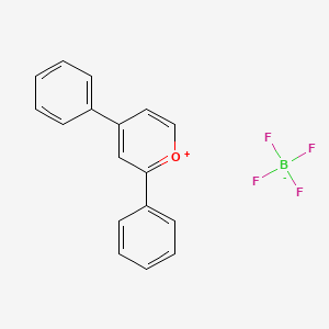 molecular formula C17H13BF4O B7797248 2,4-Diphenylpyrylium tetrafluoroborate 