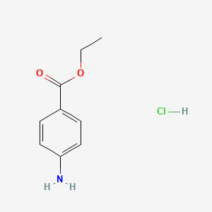 molecular formula C9H12ClNO2 B7797320 苯佐卡因盐酸盐 CAS No. 105931-72-4