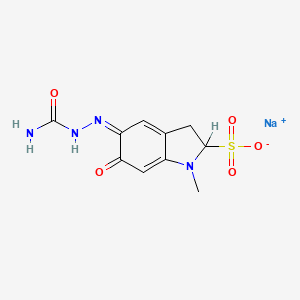 molecular formula C10H11N4NaO5S B7797324 CID 6321410 