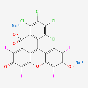 molecular formula C20H2Cl4I4Na2O5 B7797397 Acid Red 94 