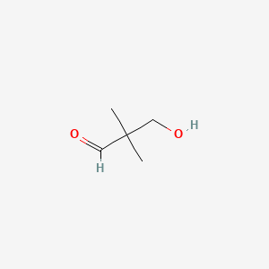 molecular formula C5H10O2 B7797496 3-Hydroxy-2,2-dimethylpropanal CAS No. 31091-91-5