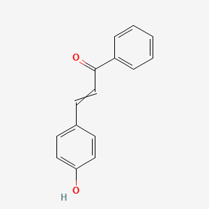 molecular formula C15H12O2 B7797616 3-(4-Hydroxy-phenyl)-1-phenyl-prop-2-en-1-one 