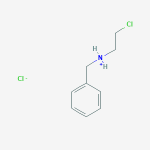 molecular formula C9H13Cl2N B7797633 N-(2-氯乙基)苯甲胺盐酸盐 