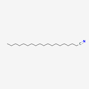 molecular formula C19H37N B7797669 Nonadecanenitrile CAS No. 68153-02-6