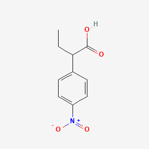 molecular formula C10H11NO4 B7797776 2-(4-硝基苯基)丁酸 CAS No. 46406-87-5