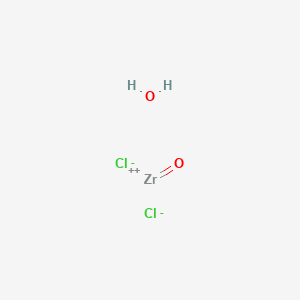 molecular formula Cl2H2O2Zr B7797800 Oxozirconium(2+);dichloride;hydrate 