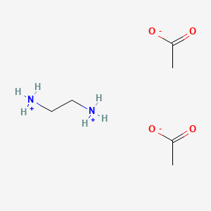 molecular formula C6H16N2O4 B7797841 2-Azaniumylethylazanium;diacetate 
