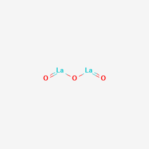 molecular formula La2O3 B7797883 氧化镧纳米颗粒 