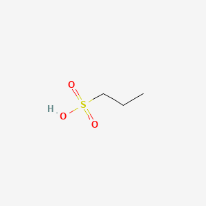 molecular formula C3H8O3S B7797893 1-Propanesulfonic acid CAS No. 28553-80-2