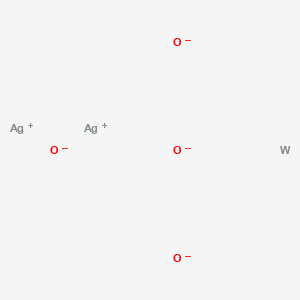 molecular formula Ag2O4W-6 B077979 四氧化二银钨 CAS No. 13465-93-5