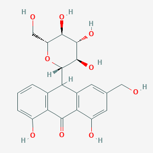 molecular formula C21H22O9 B7797979 Aloin A 