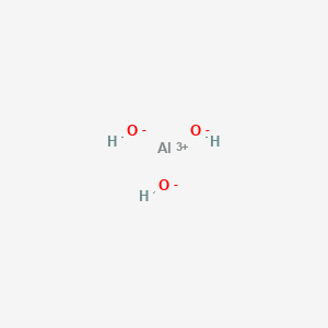 molecular formula AlH3O3 B7797984 氢氧化铝 CAS No. 8012-63-3