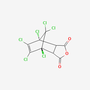 molecular formula C9H2Cl6O3 B7798086 Chloroendic anhydride 