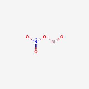 molecular formula BiNO4 B7798091 Oxobismuthanylium;nitrate 