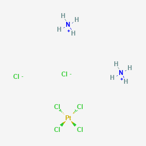 molecular formula Cl6H8N2Pt B7798094 Diazanium;tetrachloroplatinum;dichloride 