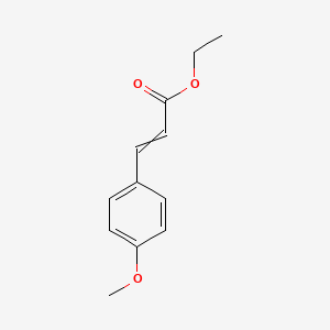 molecular formula C12H14O3 B7798235 3-(4-甲氧基苯基)丙-2-烯酸乙酯 