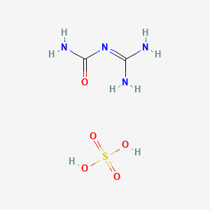 molecular formula C2H8N4O5S B7798264 Amidinourea sulfate CAS No. 7182-80-1