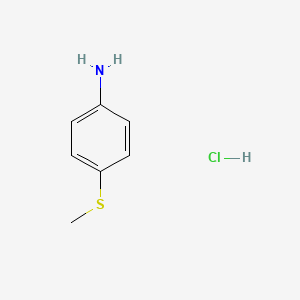 molecular formula C7H10ClNS B7798283 4-(Methylmercapto)aniline hydrochloride CAS No. 39870-00-3