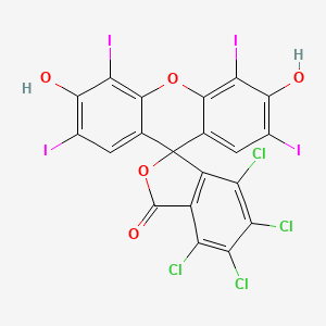 molecular formula C20H4Cl4I4O5 B7798301 Rose Bengal lactone CAS No. 152-74-9