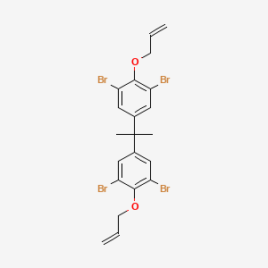 molecular formula C21H20Br4O2 B7798315 四溴双酚A二烯丙醚 CAS No. 37769-31-6
