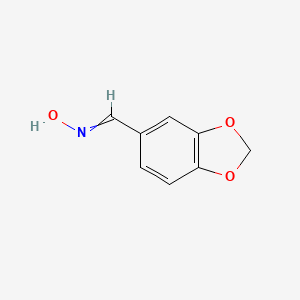 molecular formula C8H7NO3 B7798322 1,3-苯并二氧杂环-5-甲醛肟 