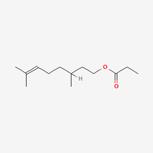 molecular formula C13H24O2 B7798331 Citronellyl propionate CAS No. 94086-40-5