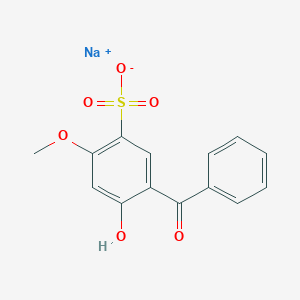 molecular formula C14H11NaO6S B7798399 CID 6455304 