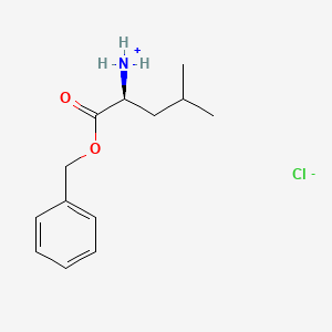 [(2S)-4-methyl-1-oxo-1-phenylmethoxypentan-2-yl]azanium;chloride