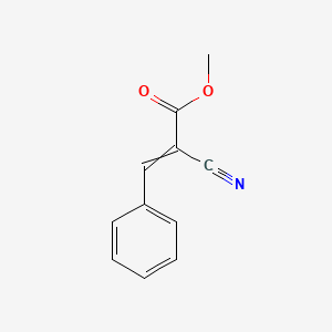 molecular formula C11H9NO2 B7798408 Methyl benzylidenecyanoacetate 