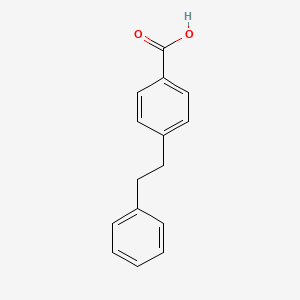 molecular formula C15H14O2 B7798485 4-(2-Phenylethyl)benzoic acid 