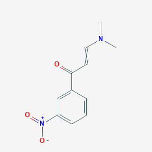 molecular formula C11H12N2O3 B7798487 3-Dimethylamino-3'-nitroacrylophenone 