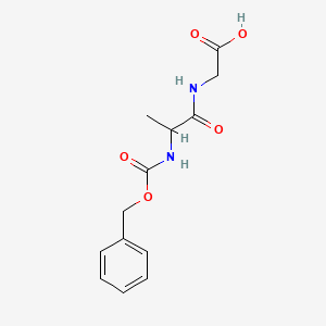molecular formula C13H16N2O5 B7798513 Z-Dl-Ala-Gly-OH 