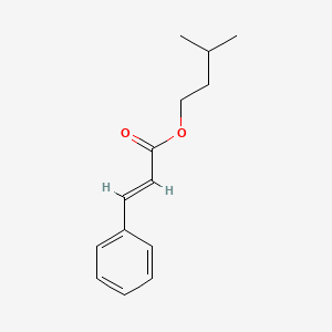 molecular formula C14H18O2 B7798517 异戊烯基肉桂酸酯 CAS No. 85180-66-1