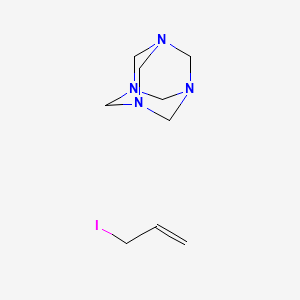 molecular formula C9H17IN4 B7798528 Hexamethylene tetramine allyliodide 