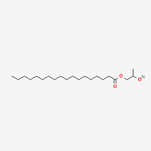 molecular formula C21H42O3 B7798536 丙二醇单硬脂酸酯 CAS No. 8028-46-4