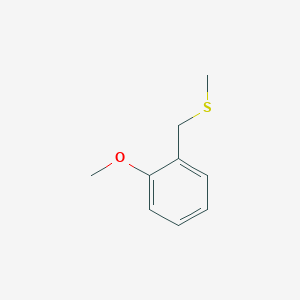 molecular formula C9H12OS B7798551 2-Methoxybenzyl methyl sulfide CAS No. 81077-60-3