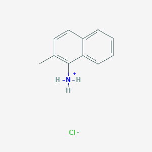 (2-Methylnaphthalen-1-yl)azanium;chloride