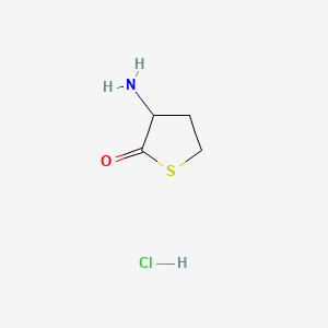 molecular formula C4H8ClNOS B7798597 DL-Homocysteine thiolactone hydrochloride CAS No. 3622-59-1