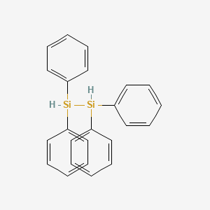 molecular formula C24H22Si2 B7798603 Diphenylsilyl(diphenyl)silane 