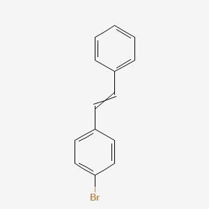 molecular formula C14H11Br B7798611 1-Bromo-4-[2-phenylvinyl]benzene 